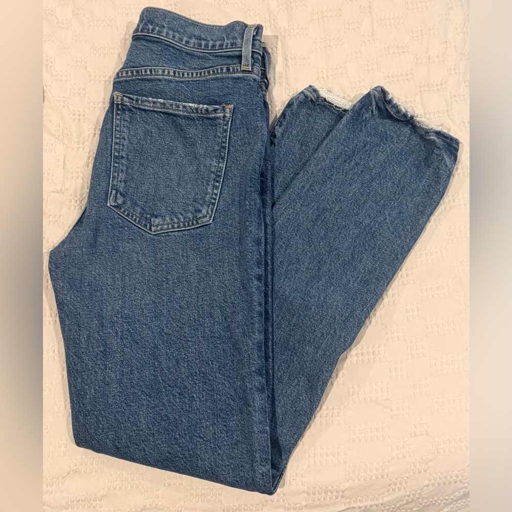 Agolde Indigo Blue Denim Jeans